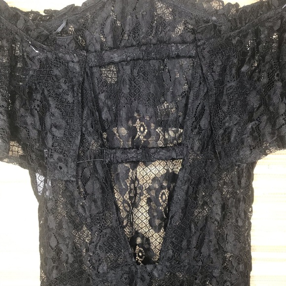 Ark’n Co Black Lace Bodysuit - Picture 3 of 8